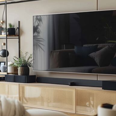 Lowboard und TV-Wand dekorieren