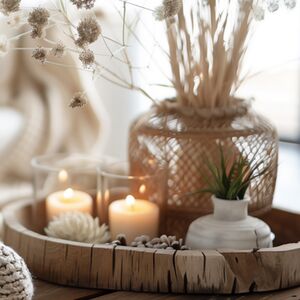 Accessoires arrangieren: Gestalte eine Bühne für deine Dekoration