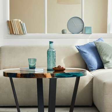 Mit Naturtönen einrichten: Erdtöne, Grün und Blau im Interior