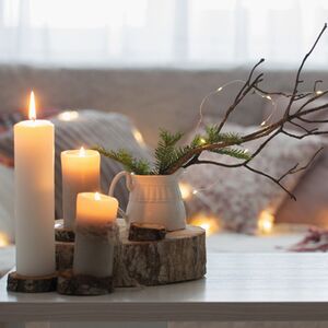 Kerzen für mehr Gemütlichkeit