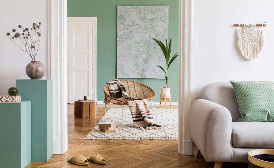 Wohnzimmer mit den richtigen Farben gestalten