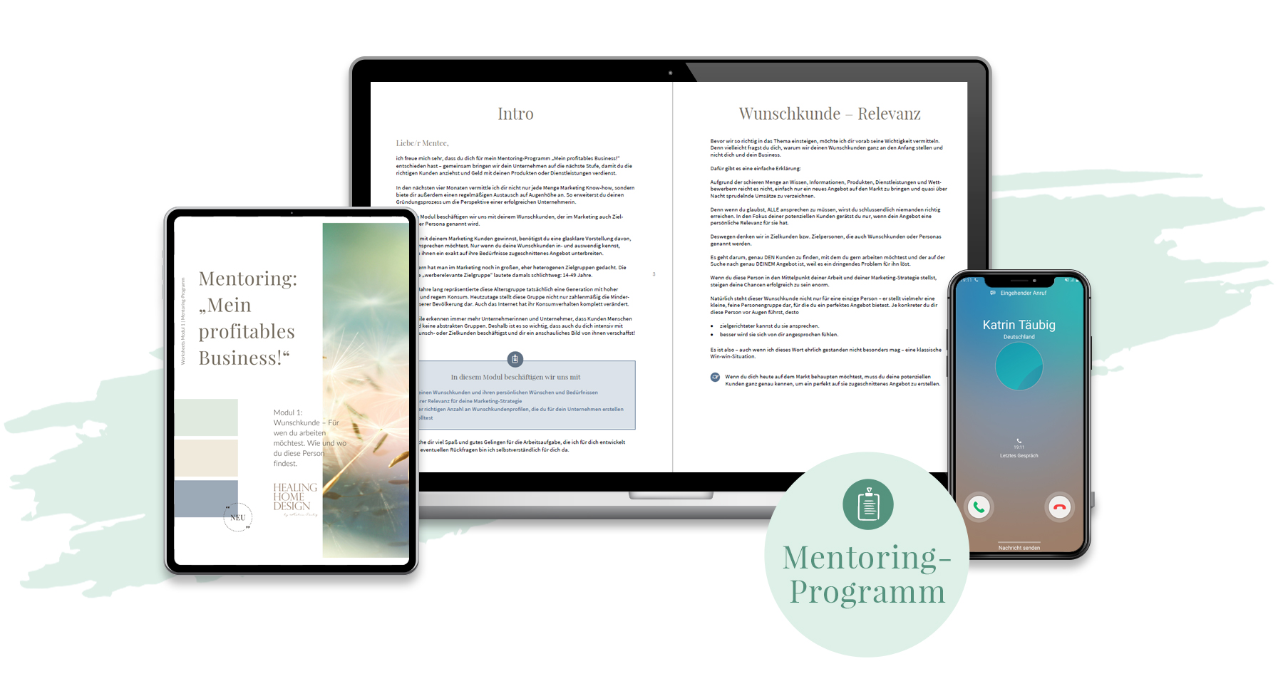 Business-Mentoring für Interior Designer: Arbeitsunterlagen