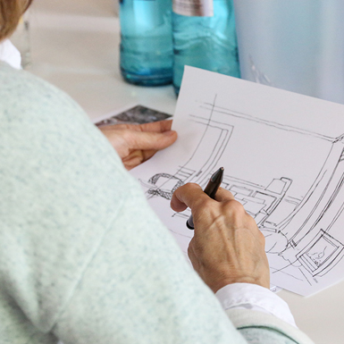 Workshop zur Dekoration von Wohnräumen