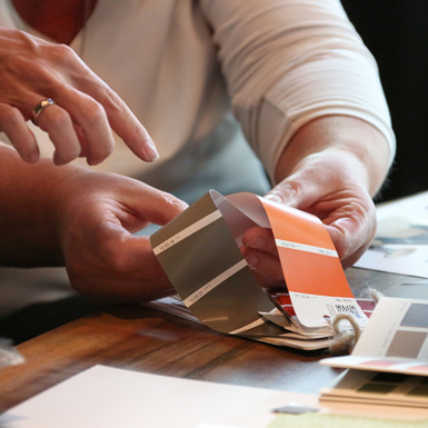 Workshop zur Raumgestaltung mit Farbe