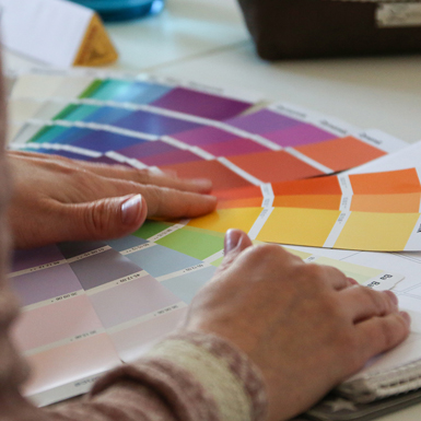 Workshop zur Farbgestaltung von Wohnräumen