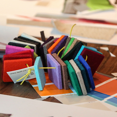 Interior Design-Workshop zur Moodboardgestaltung